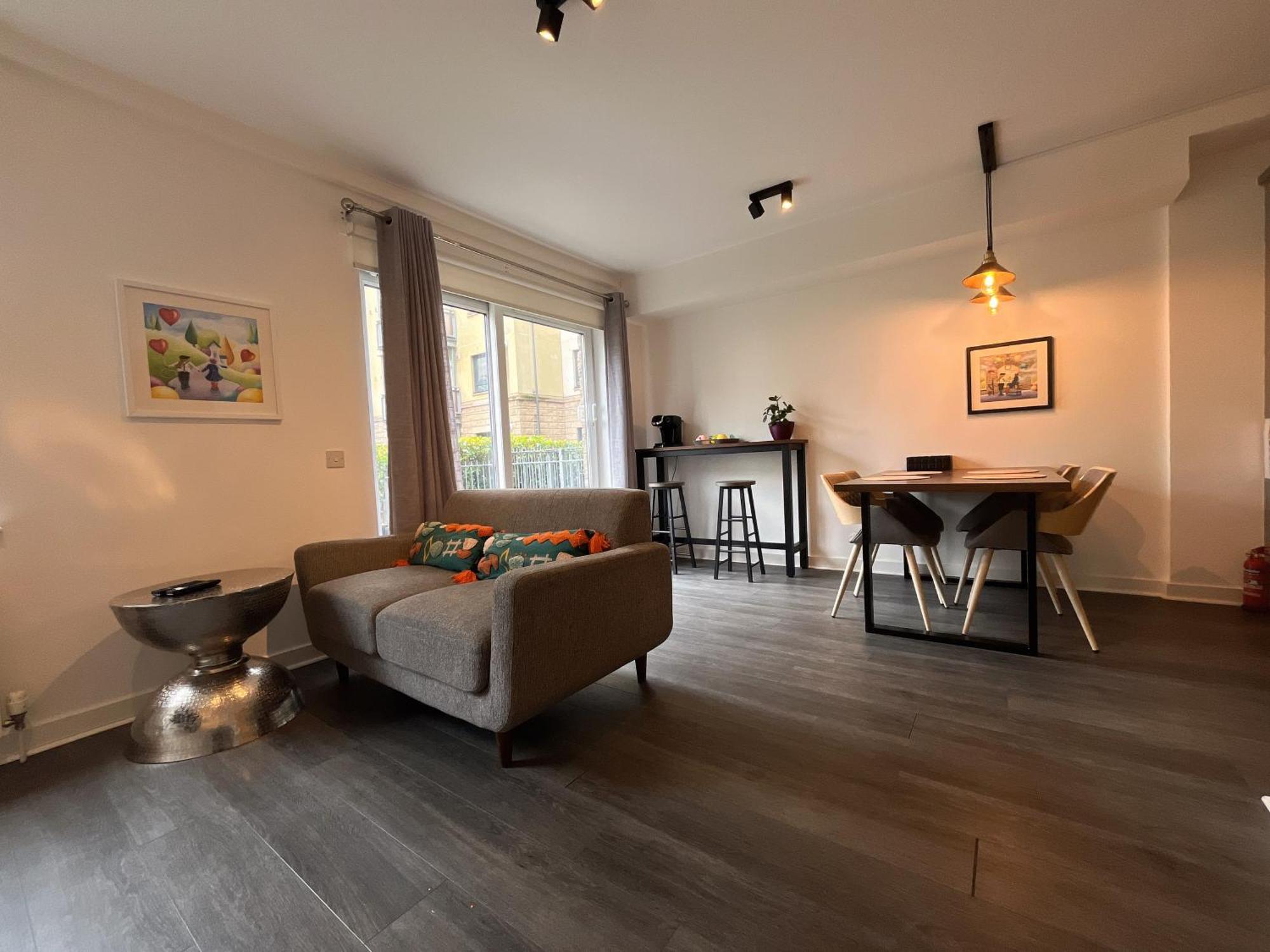 Apartment 2 Bath Free Parking Edinburgh Bagian luar foto